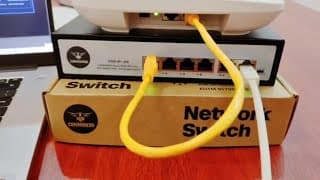 E300-4P-2F  -- COMMANDO Scout E300 4FE PoE+, 2FE Uplinks, 65W, Unmanaged Switch -- 4+2 PoE Switch