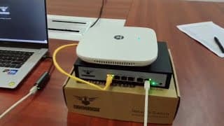 E1000-4P-2F  -- COMMANDO Scout E1000 4FE PoE+, 2FE Uplinks, 75W, Unmanaged Switch -- 4+2 PoE Switch