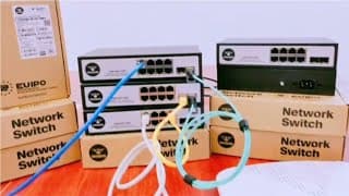 E300-8GP-2SFP  -- COMMANDO Scout E300 8GE PoE+, 2SFP Uplinks, 120W, Unmanaged Switch -- 8+4 Switch