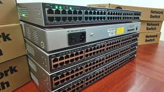 C3000-48GP-6X  -- COMMANDO Soldier C3000 48GE PoE+, 6x 10G SFP+ Uplinks, 800W, Fiber Routing Switch