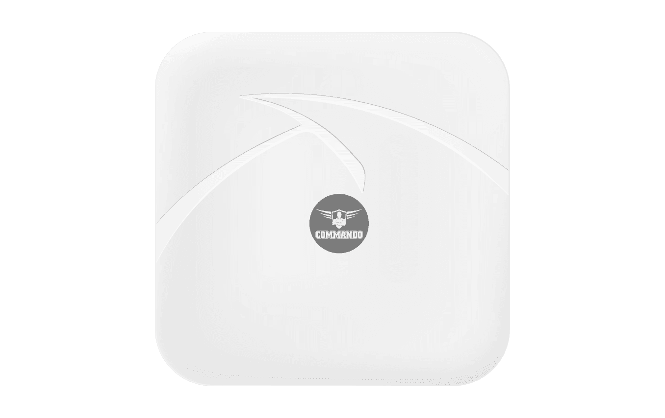 COMMANDO AirX 3600Mbps, 802.11be, 1x2.5Gbps, PoE & DC, FIT/FAT, Cloud Wi-Fi 7 Access Point