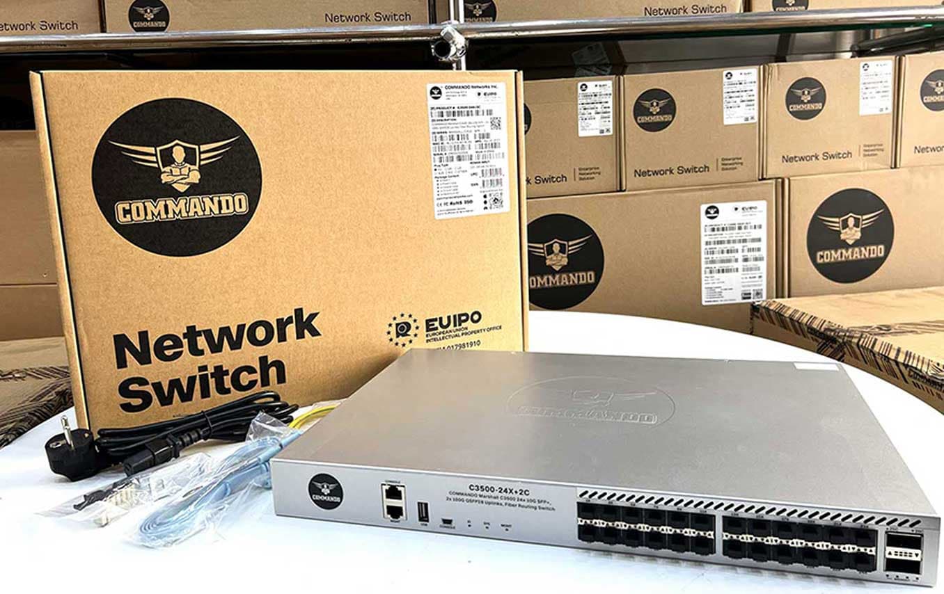 COMMANDO C3500 Series Switches Command Line Interface (CLI)