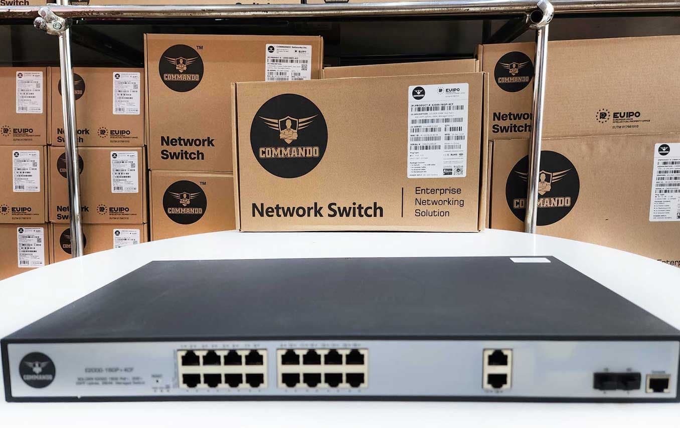 COMMANDO E2000 Series Managed Switches Config Guide