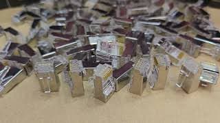 CAT6-RJ45-FTP -- COMMANDO CrystalX Cat6 RJ45 Shielded Connector, 100/Pack