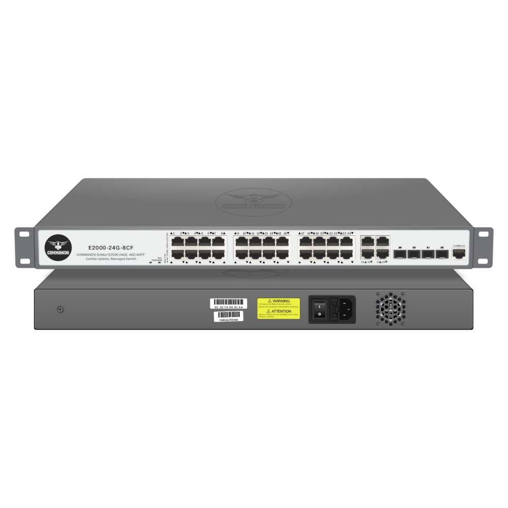 COMMANDO Gallery - E2000-24G-8CF