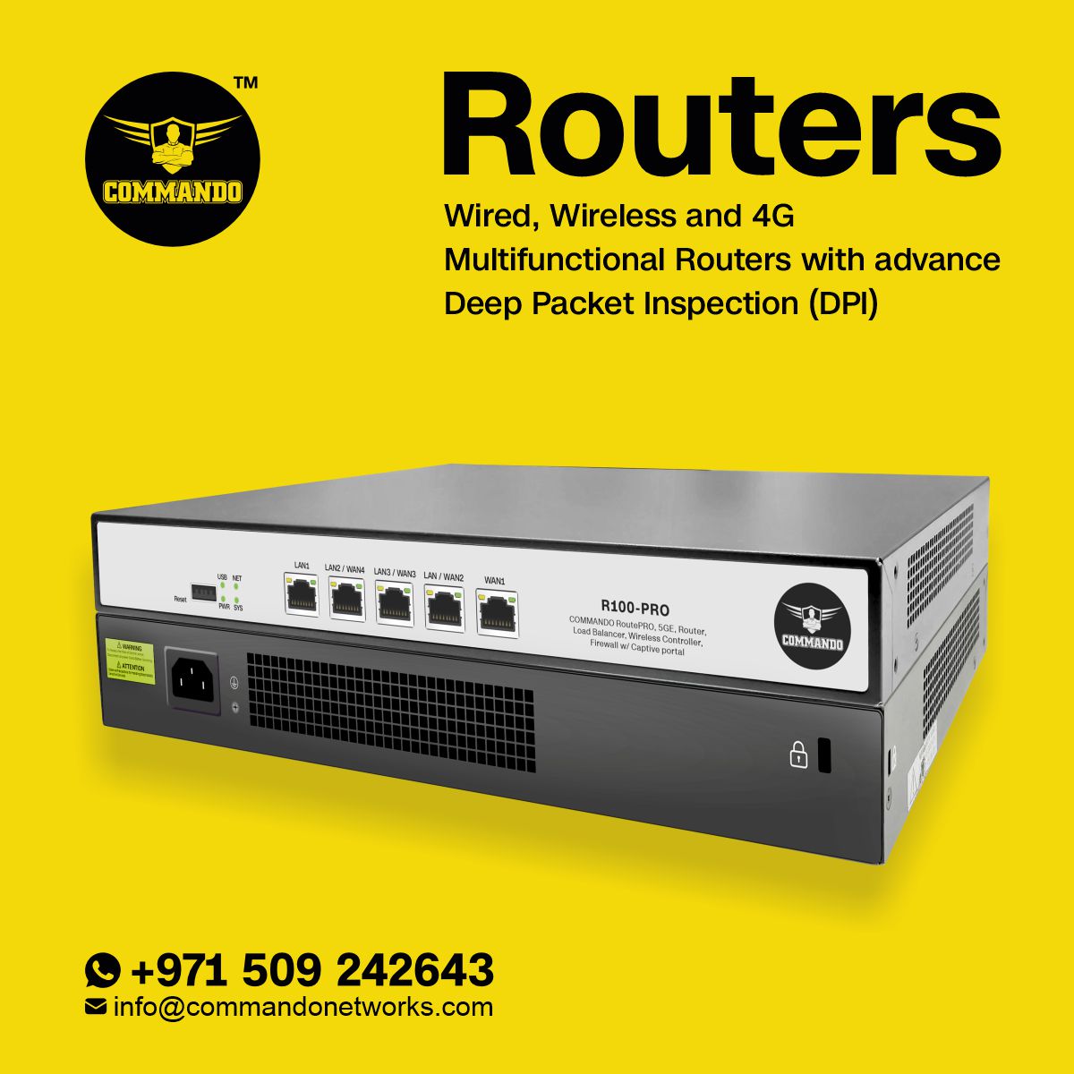 COMMANDO Gallery - Routers
