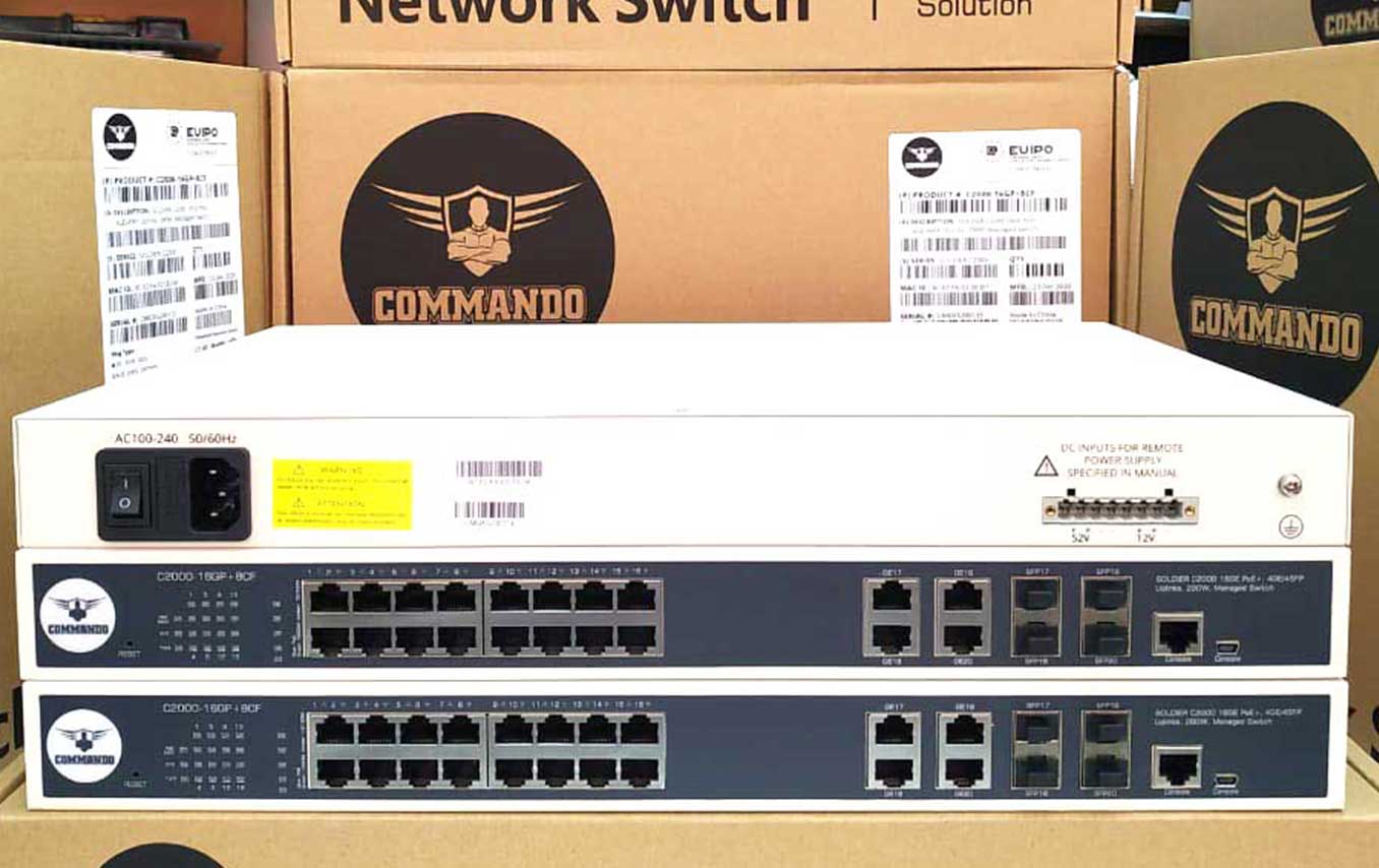 COMMANDO Soldier C2000 Series Managed Switches
