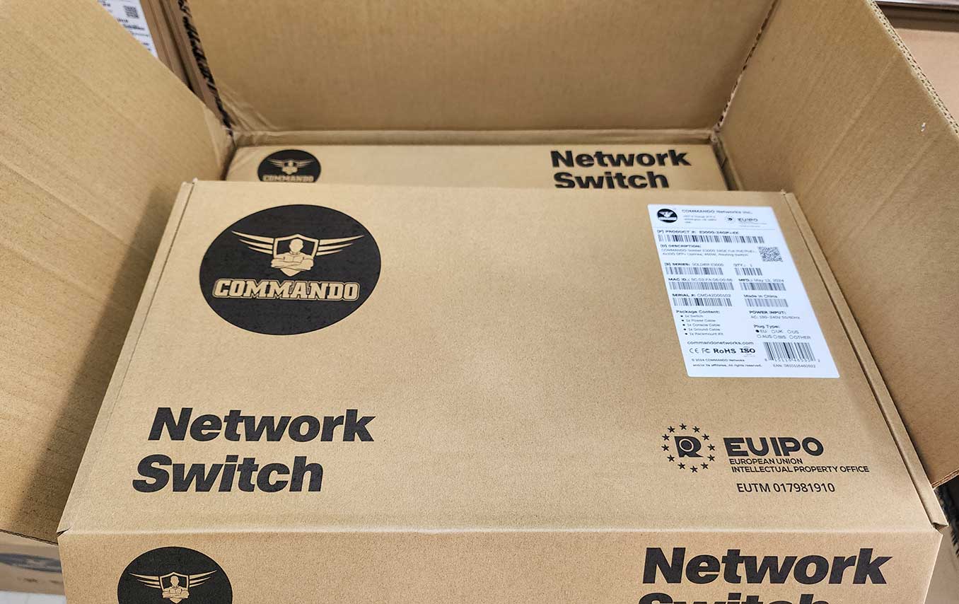 COMMANDO Soldier E3000 Series Routing Switches