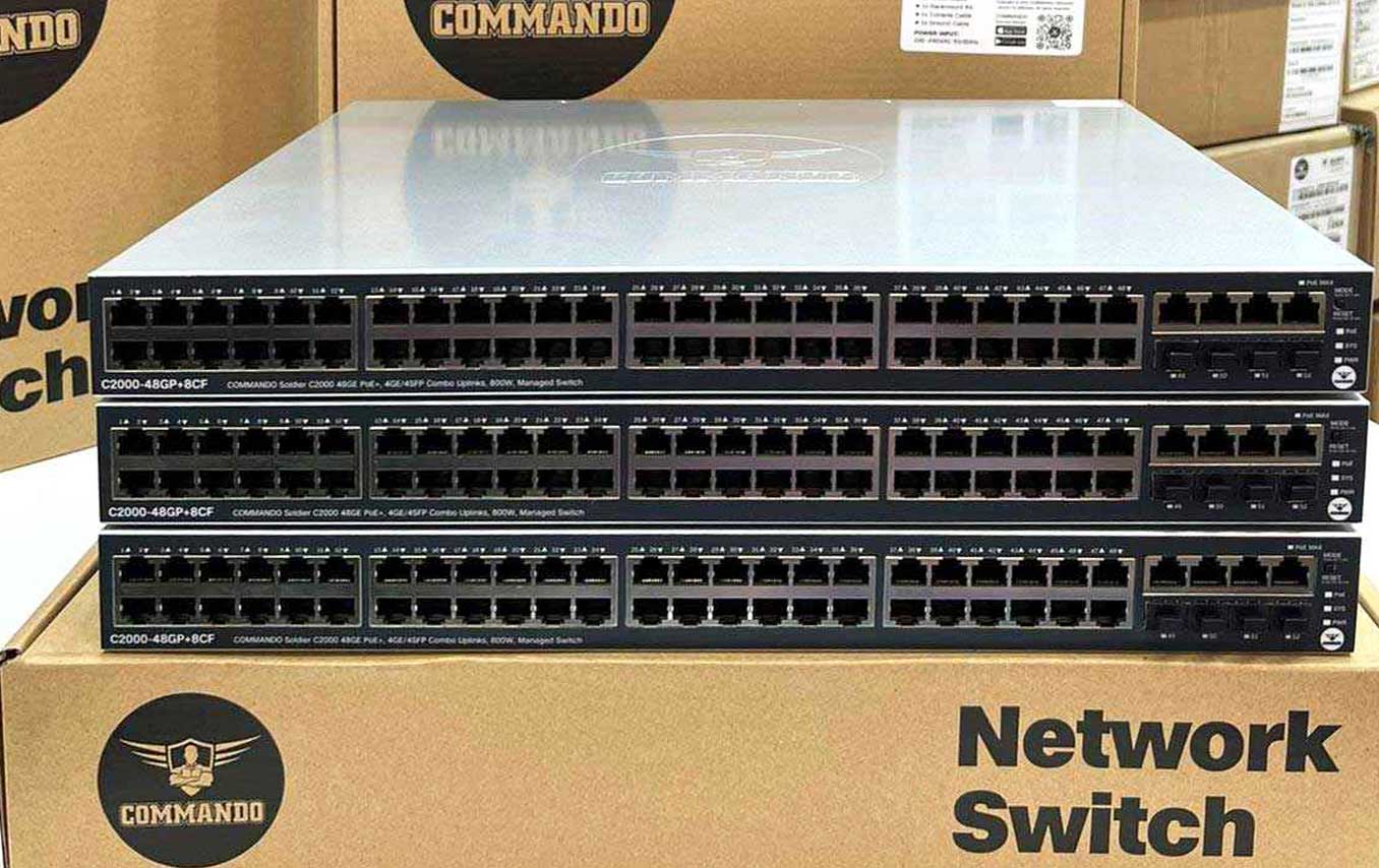 COMMANDO Soldier C2000 Series Managed Switches