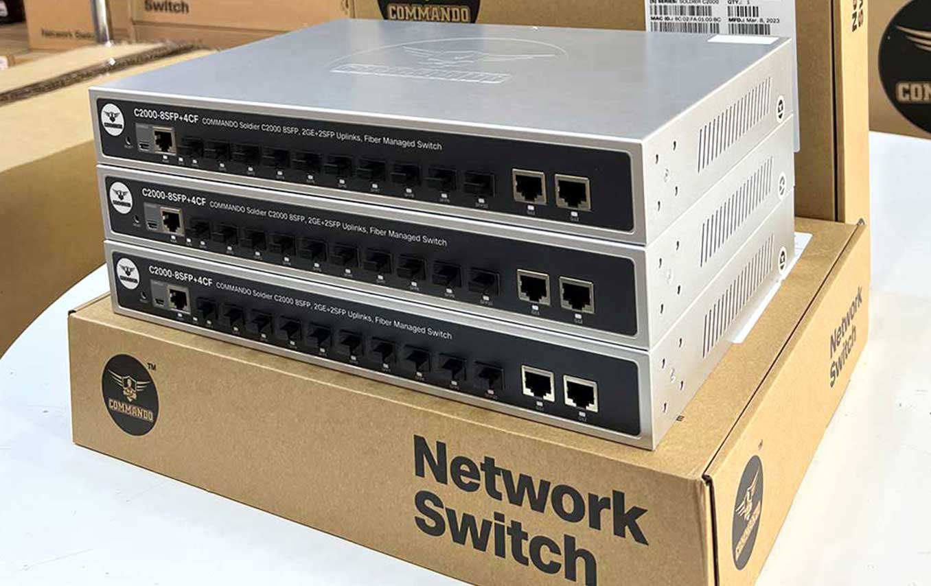 COMMANDO Soldier C2000 Series Managed Switches